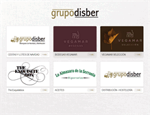 Tablet Screenshot of grupodisber.com