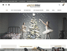 Tablet Screenshot of grupodisber.es
